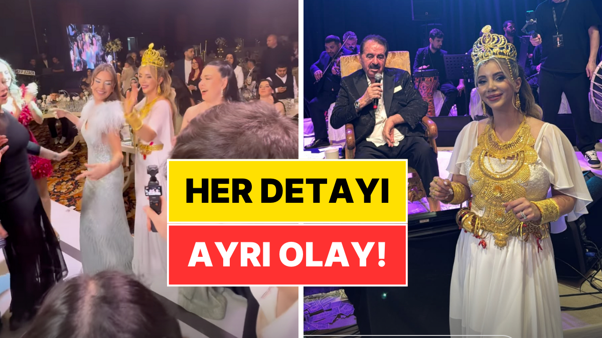 Altınlar Havada Uçuştu, Ünlüler Sahneye Çıktı: Fenomen Aleyna Dalveren'in Her Detayı Olay Olan Düğünü