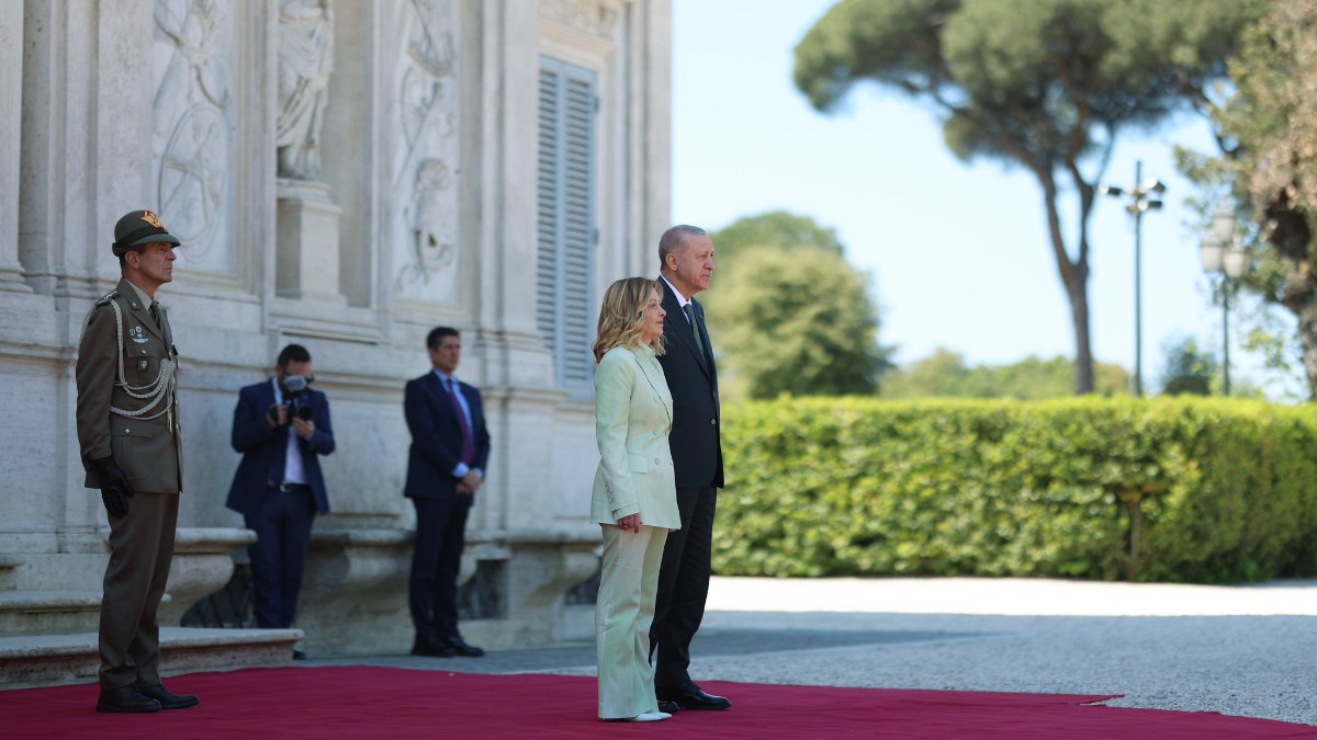 Cumhurbaşkanı Erdoğan İtalya’da