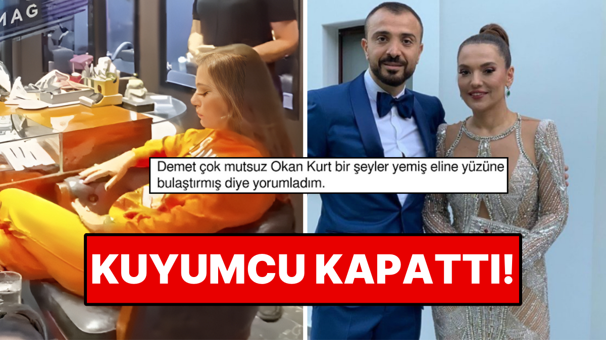 Demet Akalın ve Okan Kurt'un Bir Kuyumcuda Yaptıkları Milyonlarca Liralık Mücevher Alışverişi Tepki Çekti!