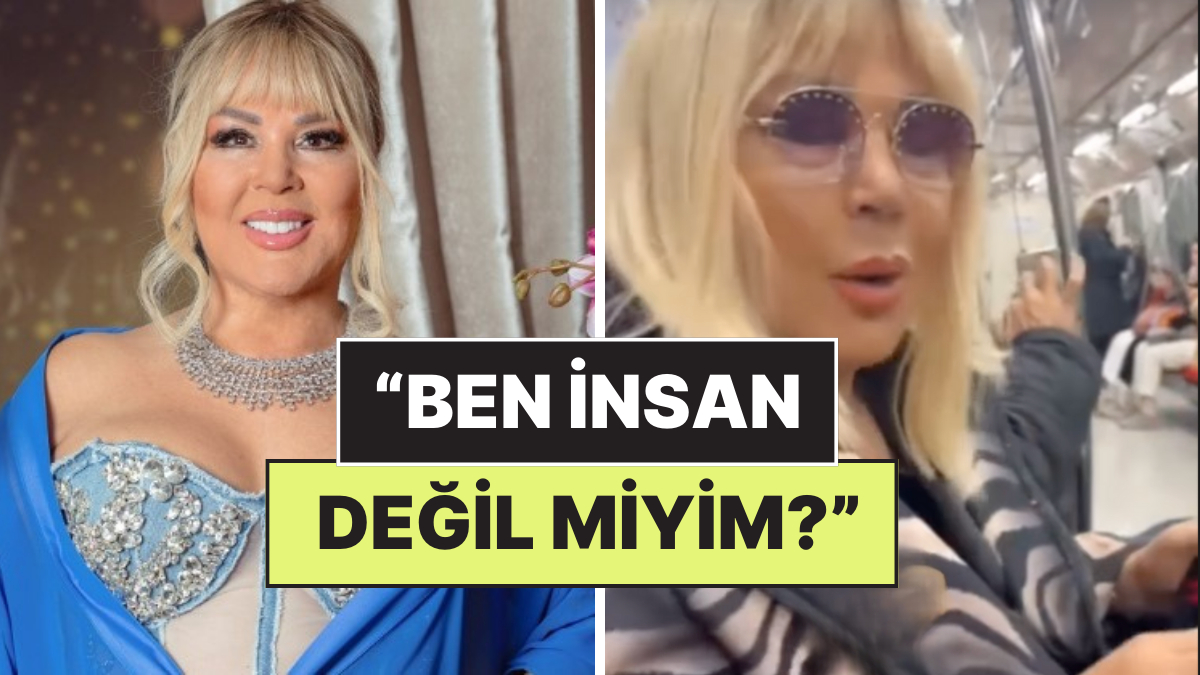 Filtre Kraliçesi Bu Kez Toplu Taşımada: Safiye Soyman Trafikten Bunaldı Kendini Metroya Attı