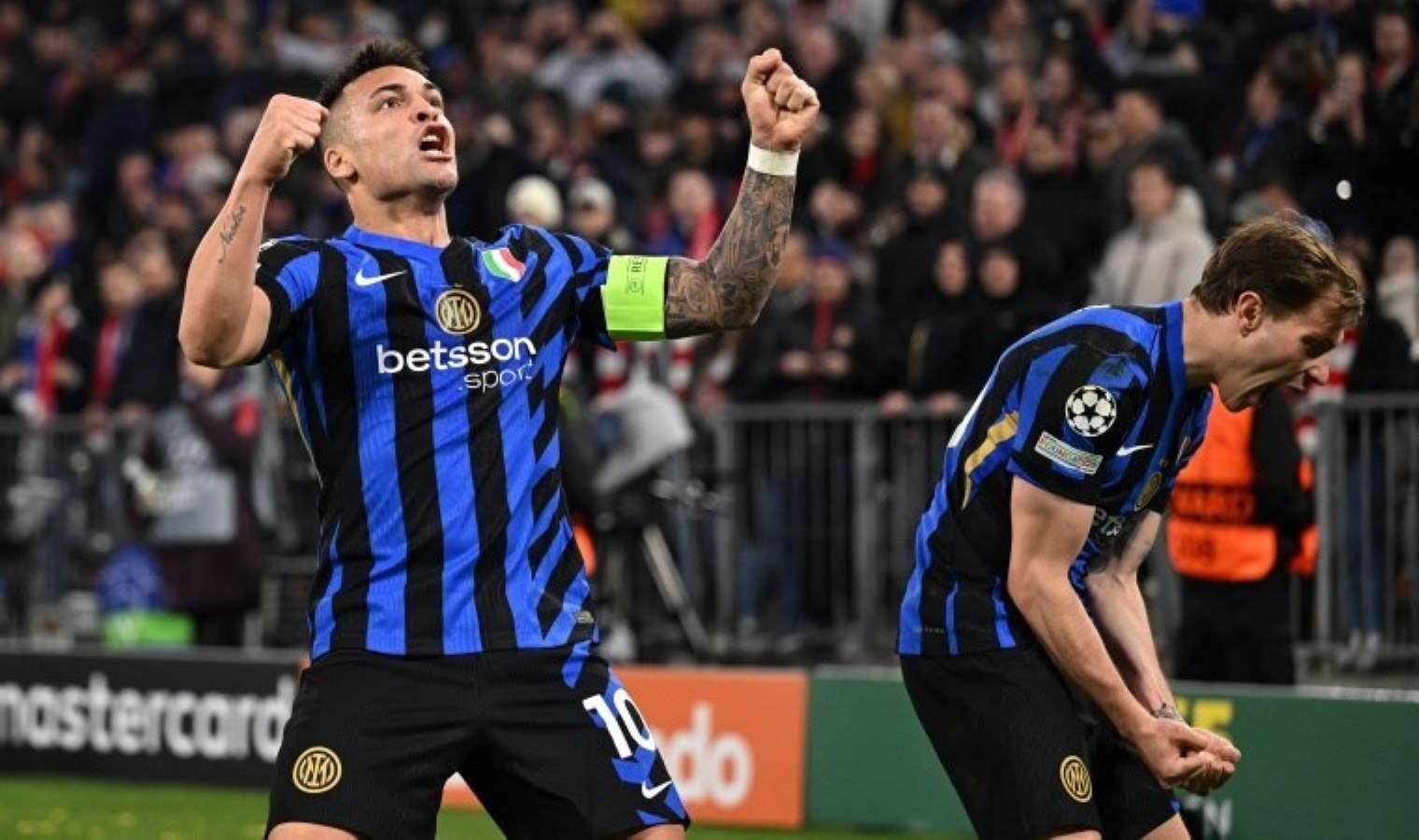 Inter deplasmanda Bayern Münih’i devirdi: İlk maçta avantajı kaptı!