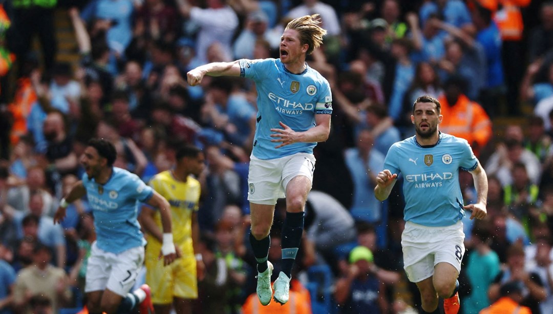 Manchester City 2-0 geriye düştüğü maçta gol yağdırdı