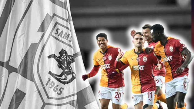 Samsunspor, Galatasaray karşısında bir ilk yaşadı ve taraftarına şok yaşattı!