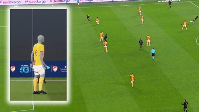 Samsunspor’un Galatasaray’a atıp iptal edilen golü olay yarattı! Milimetrelik ofsayt kararı taraftarları ikna etmedi…