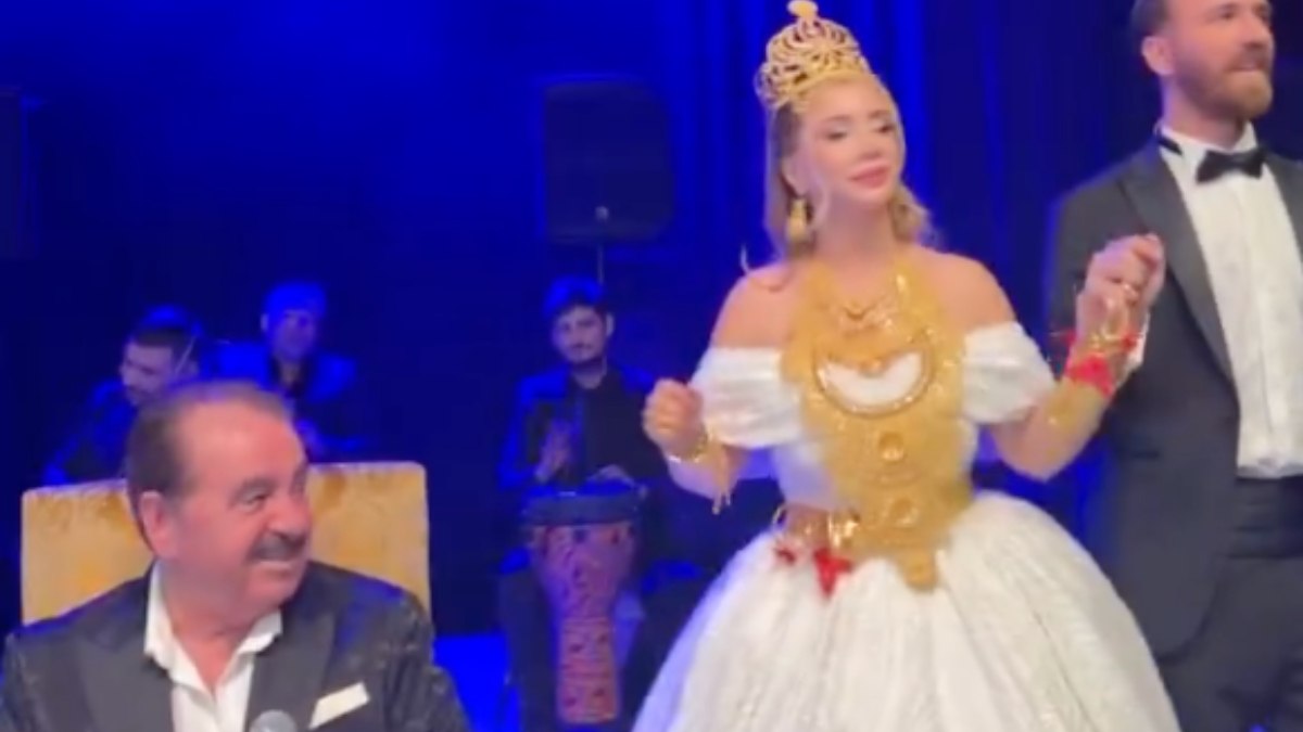 Sosyal medya fenomeni Aleyna Dalveren’in düğününde takılan takılar dikkat çekti