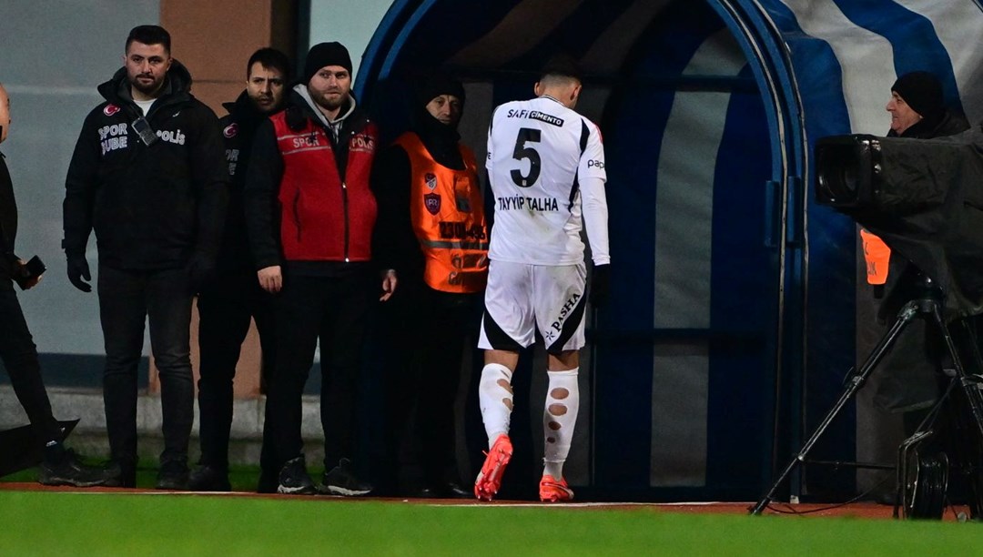 Üst üste 2 maçta kırmızı kart gören Tayyip Talha’dan Beşiktaş camiasından özür