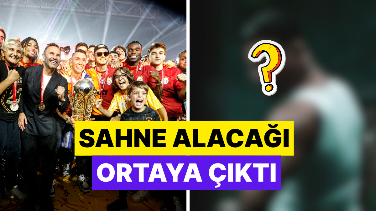 Antrenmanı Ziyaret Etmişti: Galatasaray'ın Şampiyonluk Kutlamasına Sürpriz Şarkıcı