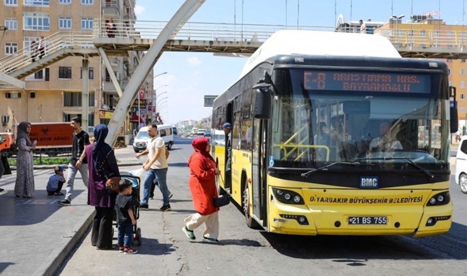 Diyarbakır’da toplu ulaşım ücretlerine zam geldi