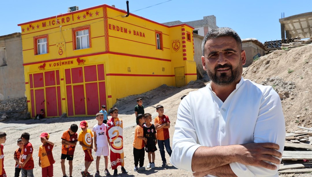 Fanatik taraftar evinin dış cephesine Icardi’nin ardından Osimhen yazdırdı