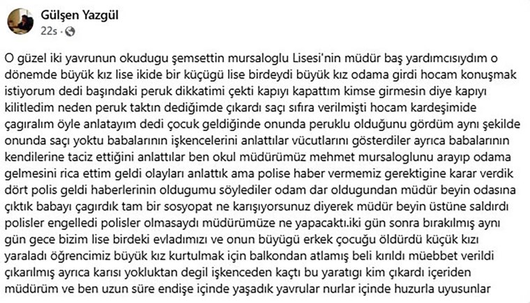 Özgür Özel’e saldıran kişi evlat katili çıkmıştı: Yaşananları çocukların öğretmeni anlattı!