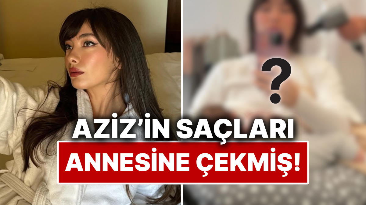 Saçları Annesine Çekmiş: Doğum Sonrası Verdiği Kilolarla Dikkat Çeken Neslihan Atagül'den Aziz'le Yeni Poz!