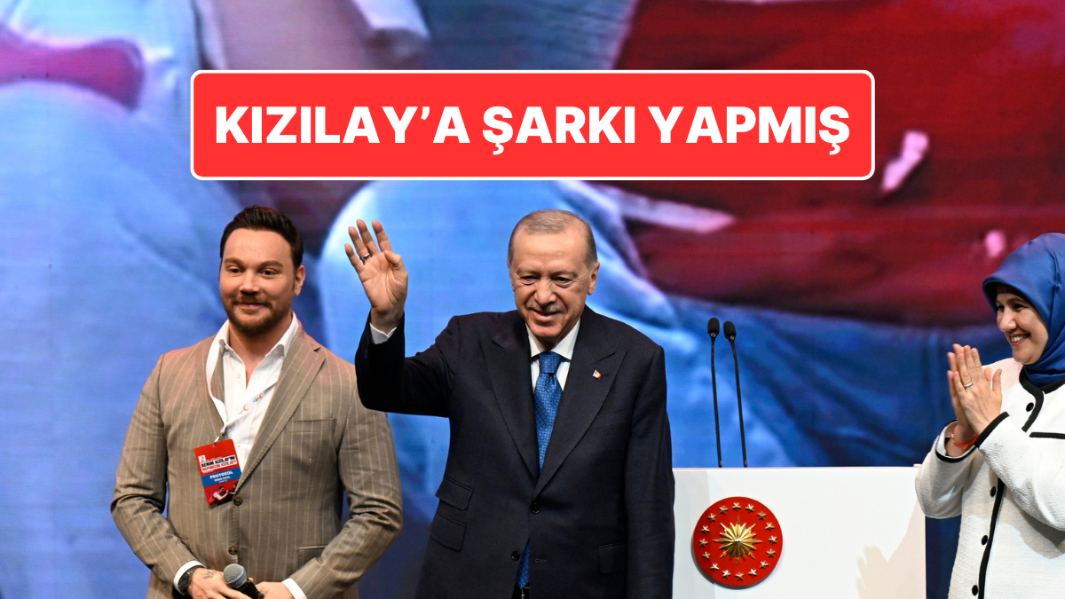 Sinan Akçıl’dan Kızılay’a Özel Şarkı: Cumhurbaşkanı Erdoğan’ın Elini Öperek Söyledi