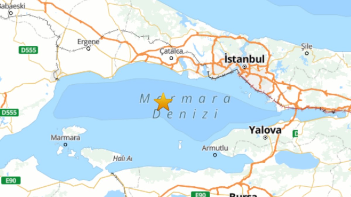 SON DAKİKA! İstanbul’da 4 büyüklüğünde deprem