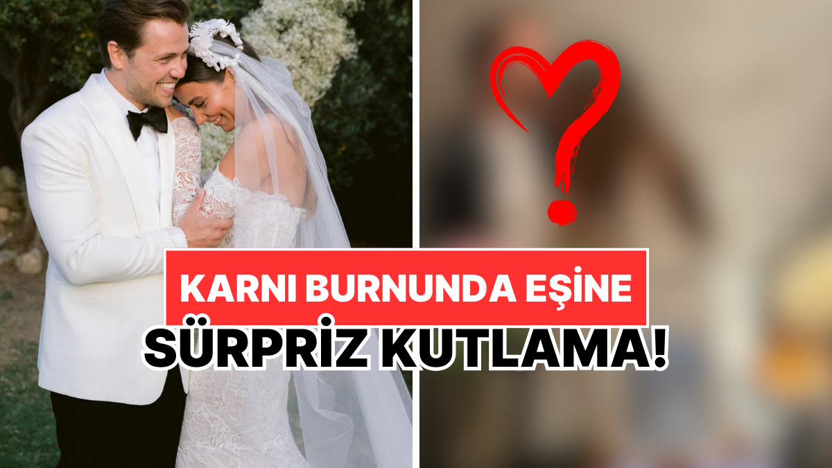 Teşkilat’ın Altay’ı Tolga Sarıtaş'tan Karnı Burnunda Eşi Zeynep Mayruk'a Doğum Günü Sürprizi!