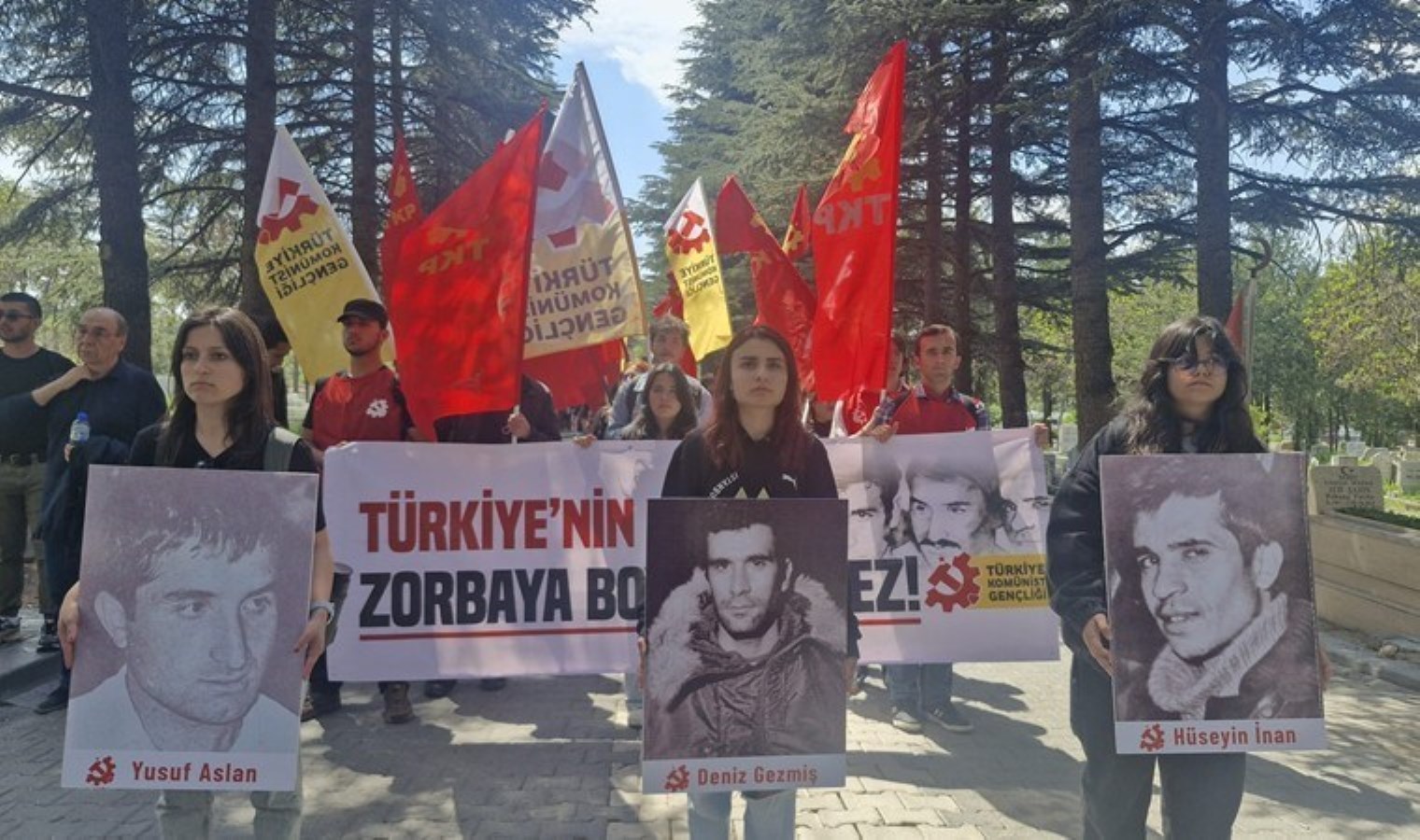 TKG’den ‘üç fidan’ anması: ‘Düşlerindeki ülkeyi kuracağız’