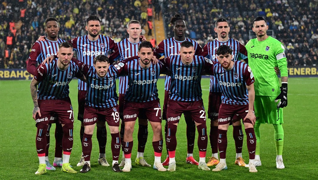 Trabzonspor’da 4 futbolcu forma giyemeyecek