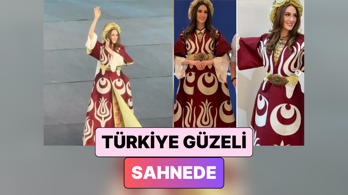 Türkiye Güzeli İdil Bilgen, Hindistan'da Düzenlenen Miss World Yarışmasında Sahneye Çıktı
