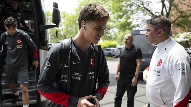 A Milli Futbol Takımı, ABD maçını oynayacağı Hartford’a geldi