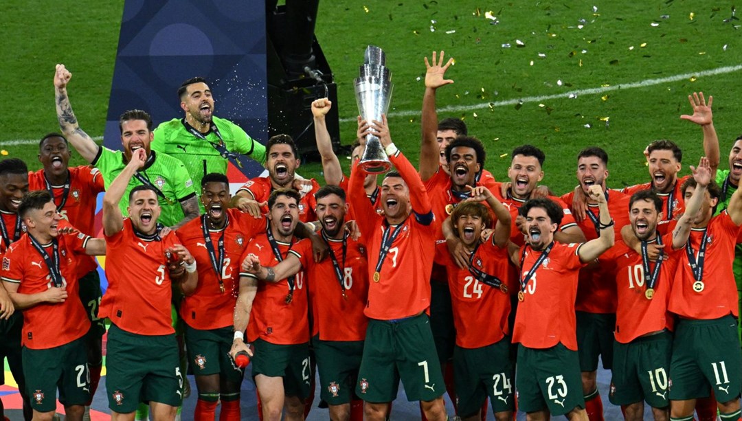 Dev finalde Galatasaraylı Morata penaltı kaçırdı, Portekiz şampiyon oldu