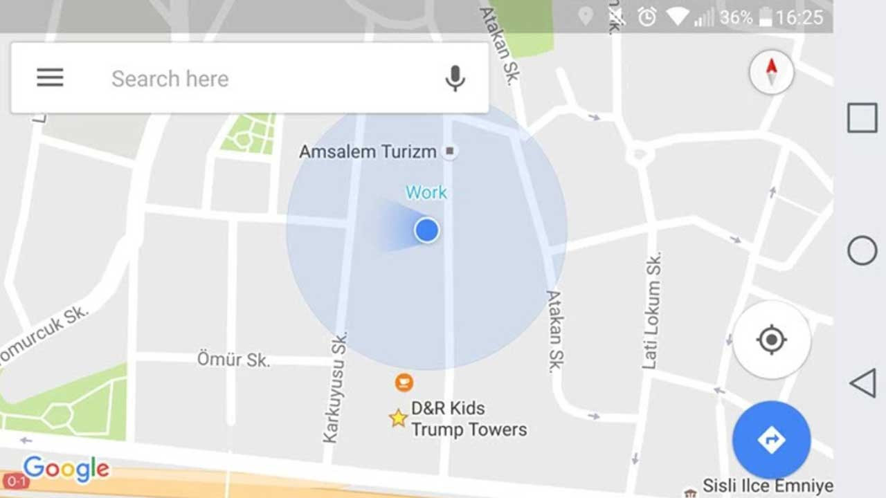 Google Haritalar’da gizli kalibrasyon hilesi: Navigasyonun pusulasını düzelmenin yolu