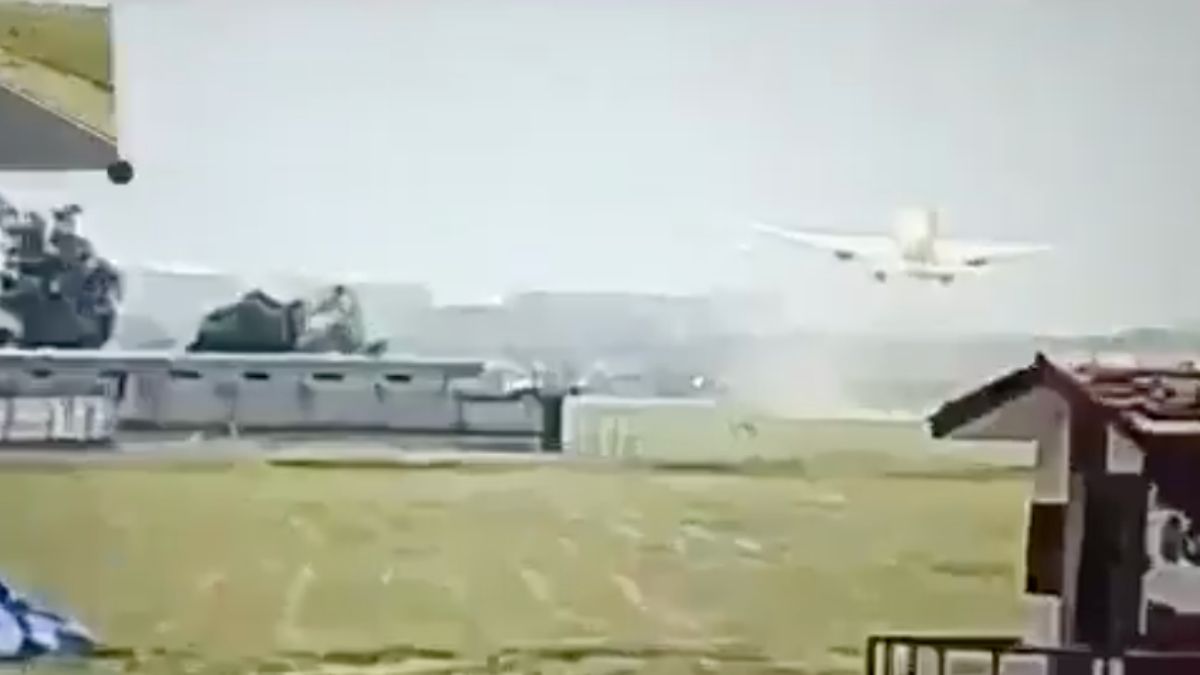 Hindistan’daki uçak kazasının yeni görüntüsüne ulaşıldı