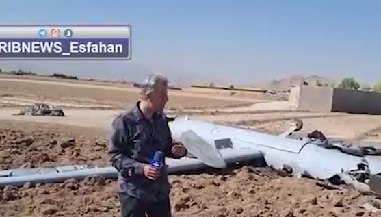 İran İsrail’e ait drone düşürdü