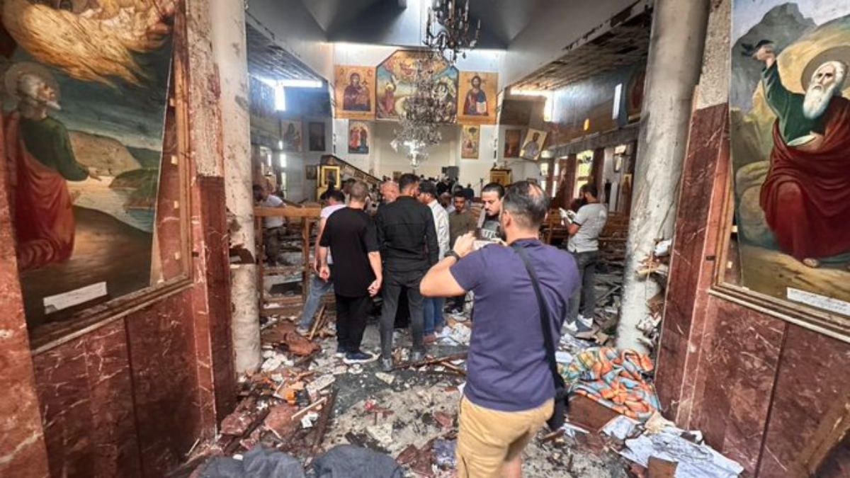Şam’daki bir kilisede patlama