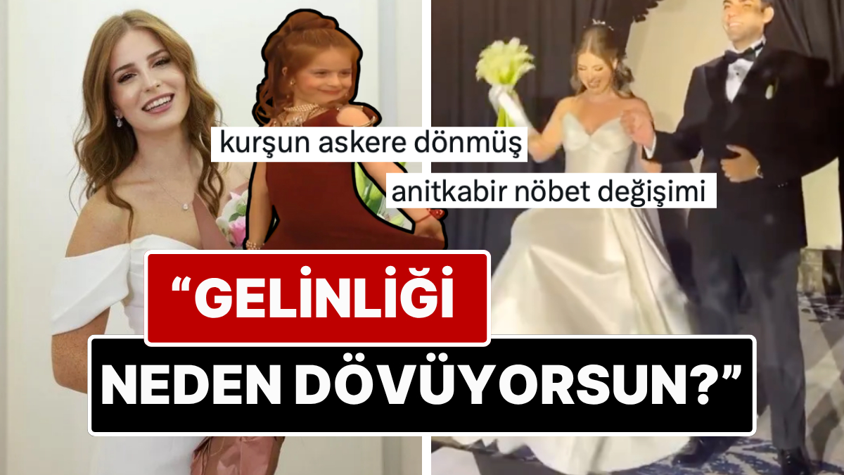Sihirli Annem'in Çilek'i Zeynep Özkaya'nın Gelinliği Tekmeleyerek Yürümesi X Kullanıcılarının Diline Düştü