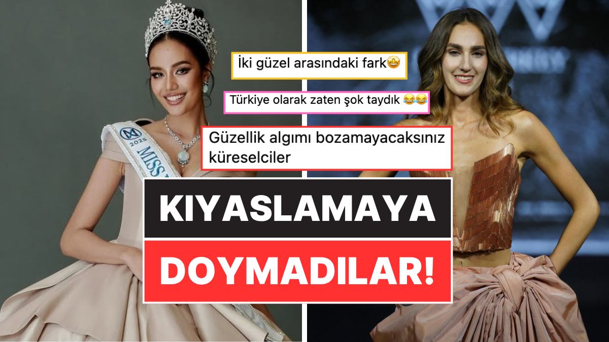 Tacı Taylandlı Güzel Opal Suchata'nın Taktığı Miss World'de İdil Bilgen'in Dereceye Girememesi Dillere Düştü!