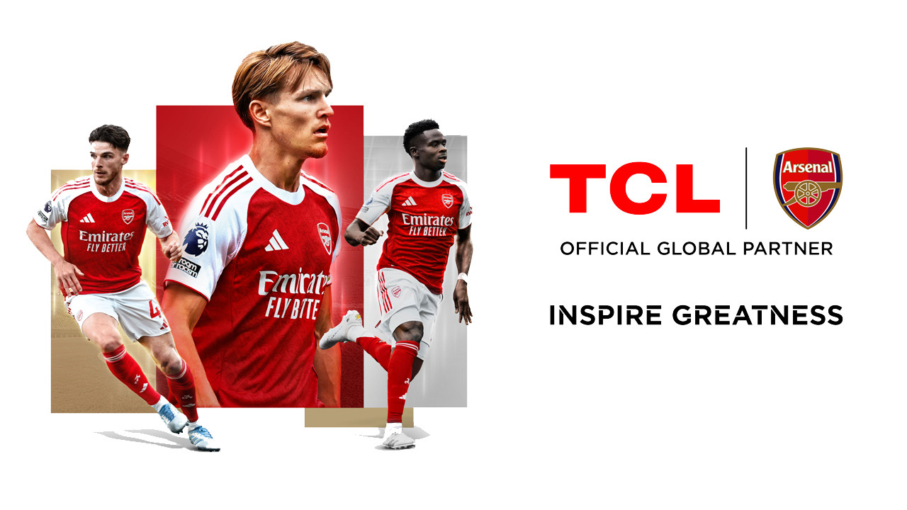 TCL, Arsenal ile sponsorluk anlaşmasını küresel ölçekte genişlettiğini duyurdu