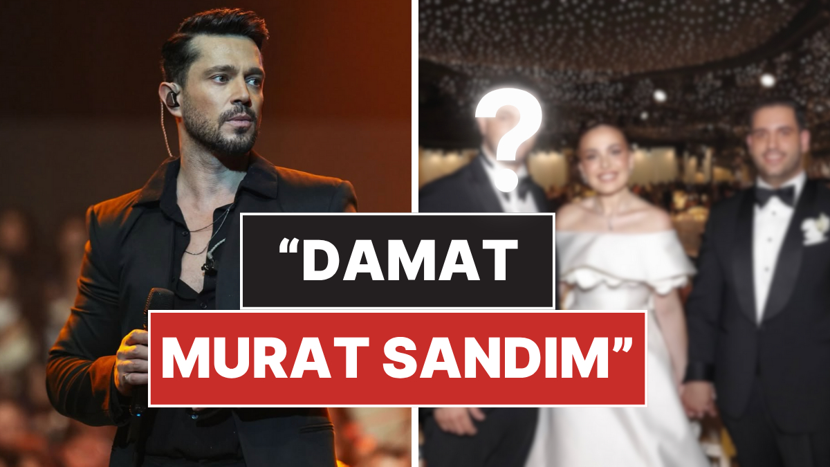 Yanlış Alarm: Elif Engin'in Düğününe Katılan Murat Boz Damat Gibi Şık Giyinince Karışıklık Yarattı!