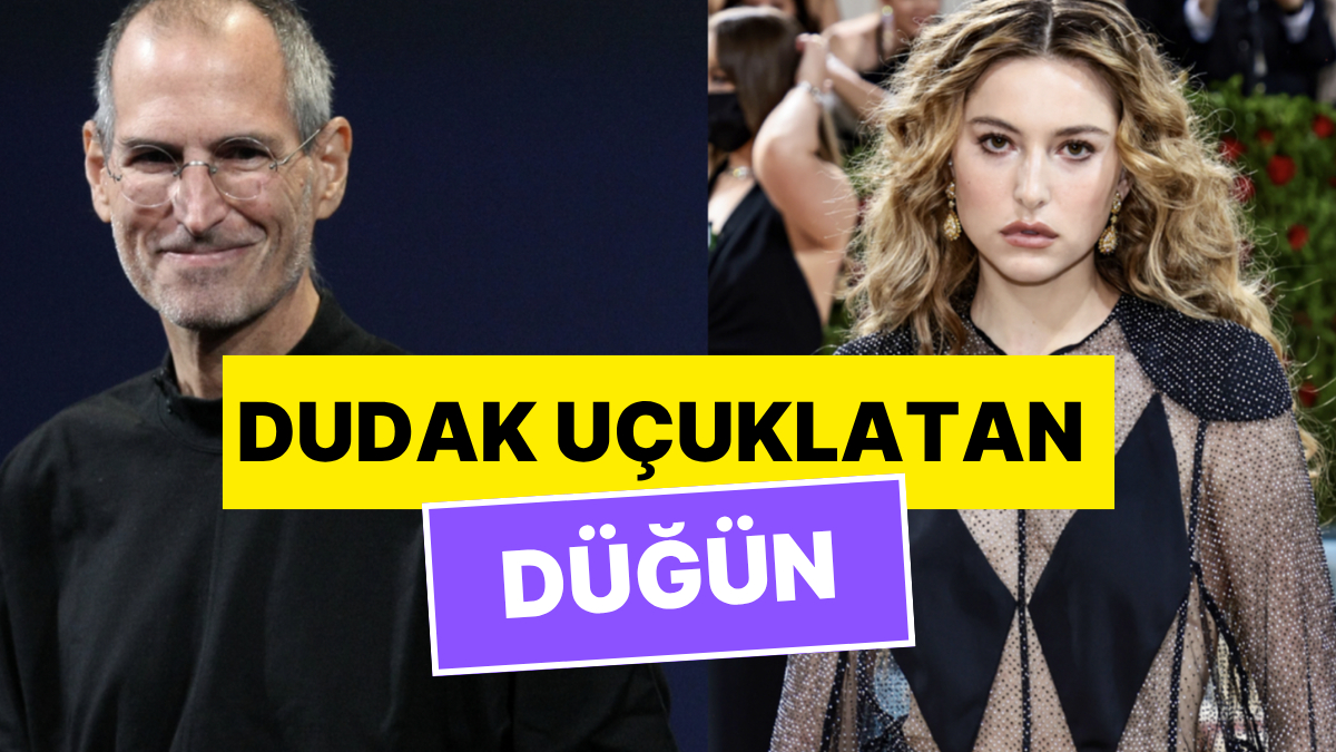 Apple’ın Kurucusu Steve Jobs’un Kızından Maliyetiyle Dudak Uçuklatan Düğün