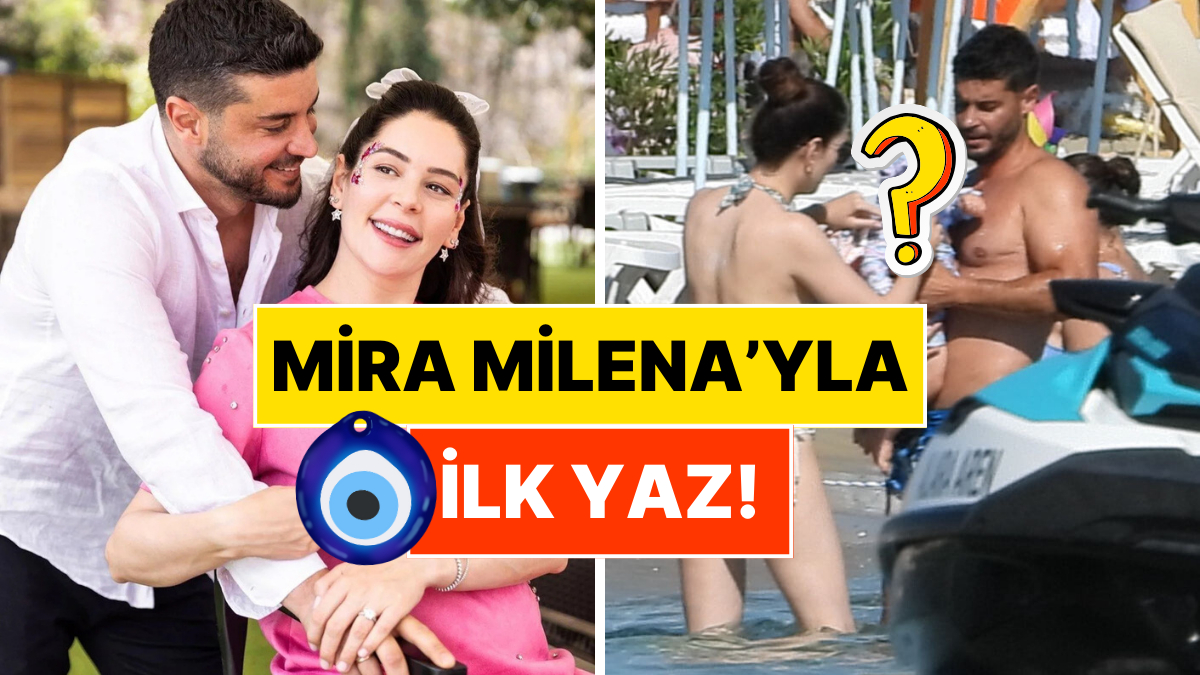 Berk Oktay ve Yıldız Çağrı Atiksoy’un Ailece Çeşme Keyfi: Minik Mira Milena Tatlılığıyla Mest Etti!