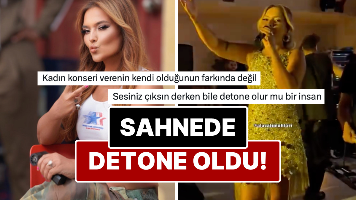 Demet Akalın'ın Canlı Performansı X Kullanıcılarının Diline Büyük Düştü!