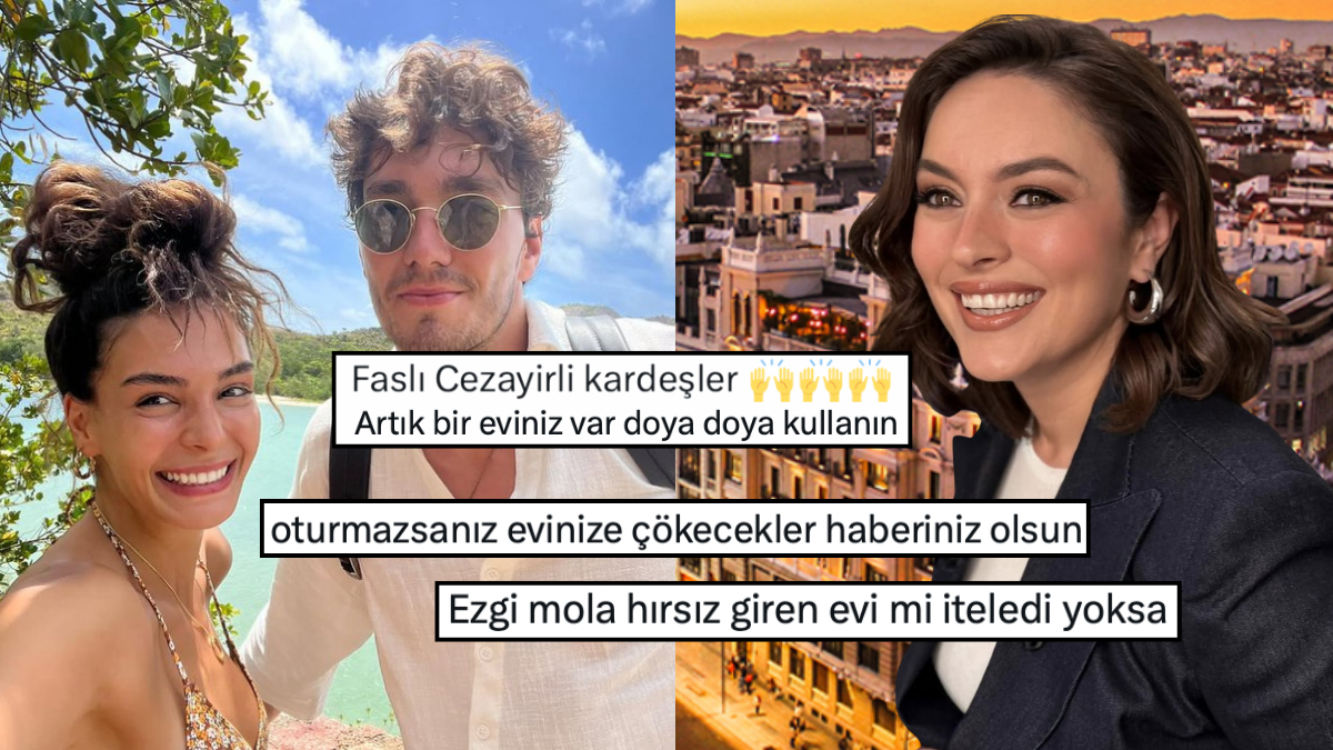 Ezgi Mola'nın Evini İşgal Etmişlerdi: Cedi Osman ve Ebru Şahin Barselona'dan Milyonluk Daire Alınca Dile Düştü