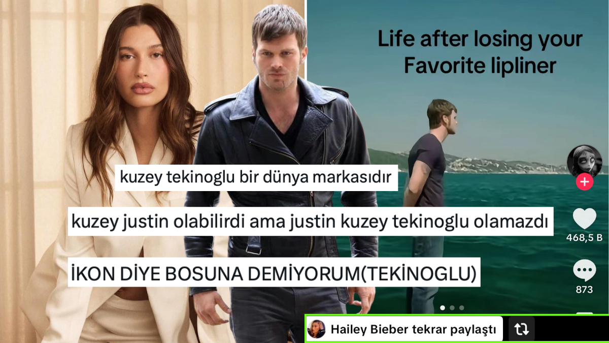 Hailey Bieber'in TikTok Hesabından Paylaştığı Kuzey Güney'deki Kıvanç Tatlıtuğ'lu Sahne X'te Gündem Oldu