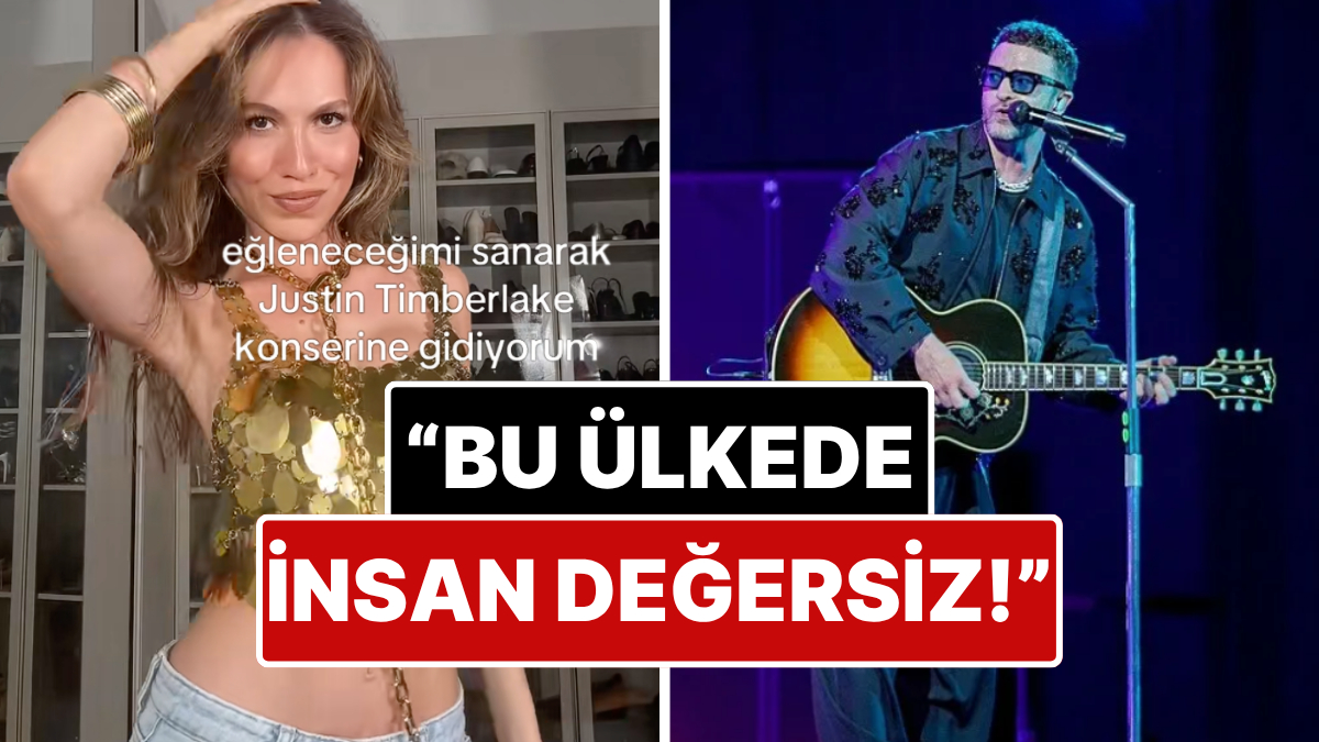 Justin Timberlake'in Konserinde Yaşananları Anlatan Duygu Özaslan Organizasyondaki Rezaleti Gözler Önüne Serdi