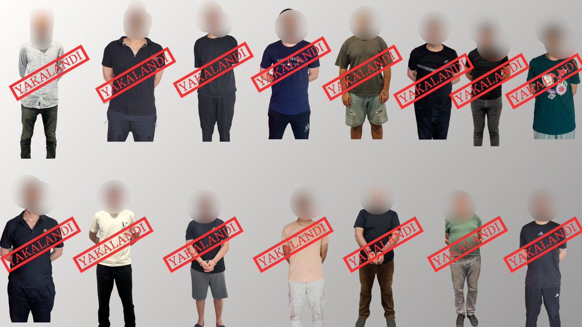 Kırmızı bültenle aranan 15 suçlu Türkiye’ye getirildi