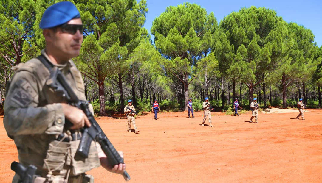 Muğla’da İHA’lar havalandı, komandolar devriyeye çıktı