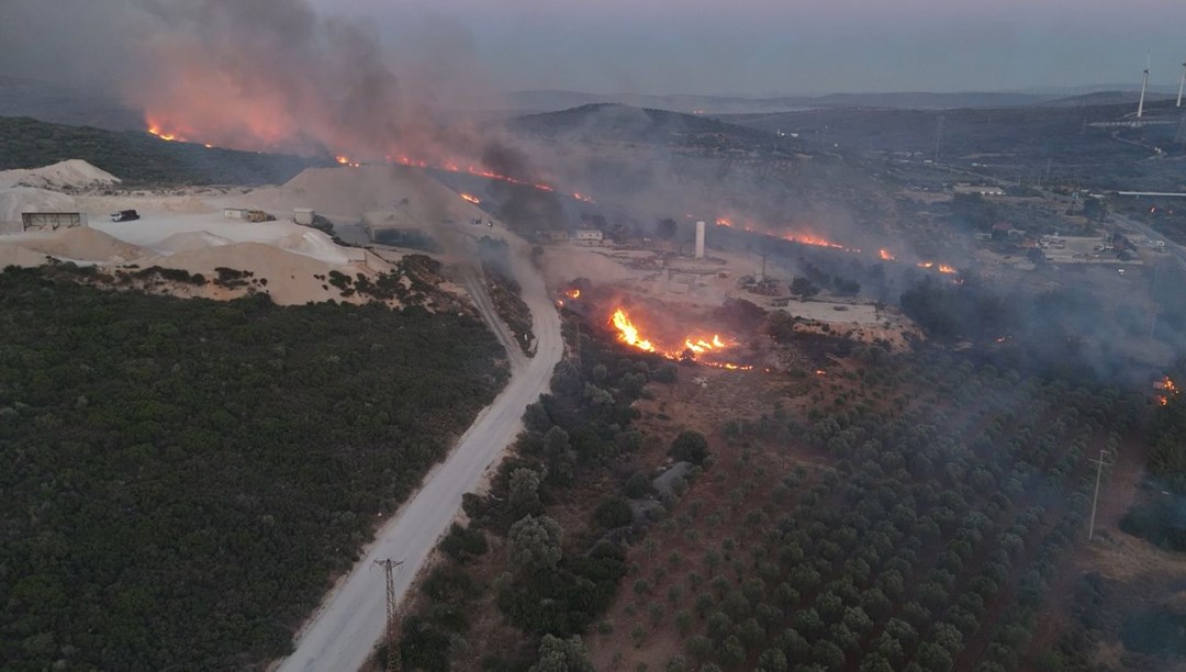 Ödemiş, Buca ve Çeşme’de son durum: İzmir’de ormanlar sabaha kadar için için yandı