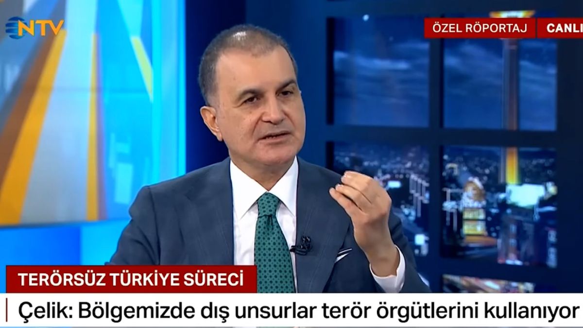 Ömer Çelik, Terörsüz Türkiye sürecini değerlendirdi
