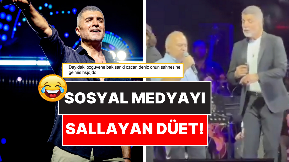 Sosyal Medya Yıkıldı: Özcan Deniz, TikTok'ta Ses Benzerliğiyle Viral Olan Kişiyle Sahnede Düet Yaptı!