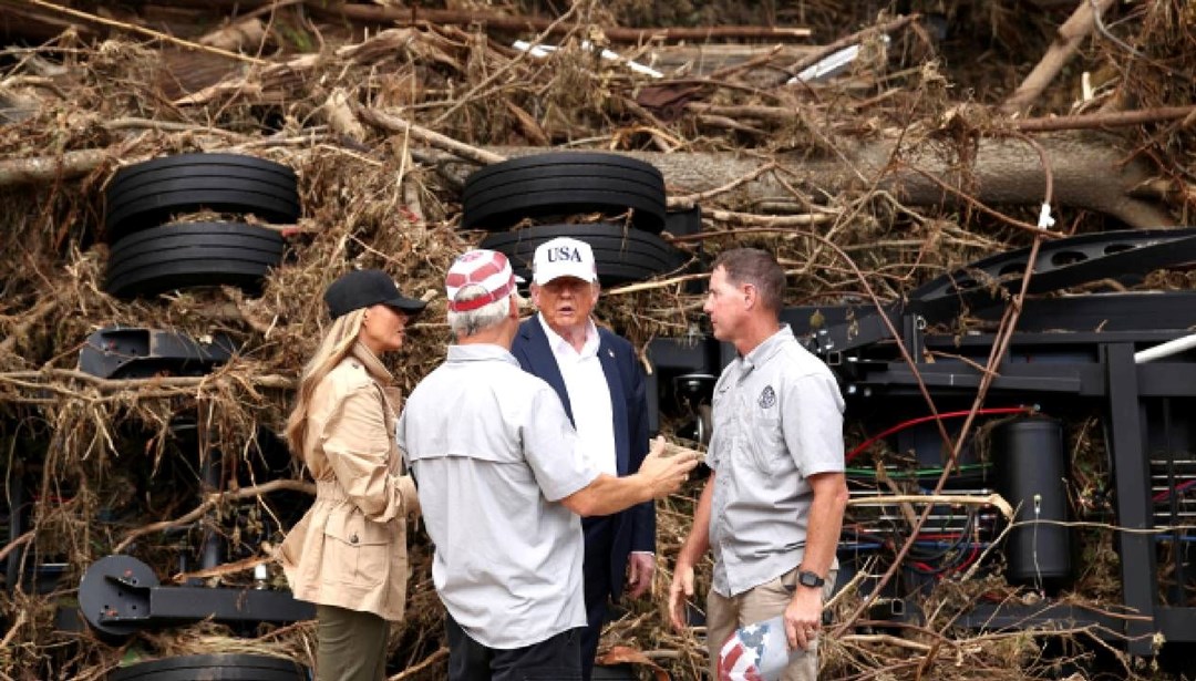 Trump Teksas’ta: Daha önce hiç böyle bir şey görmemiştim