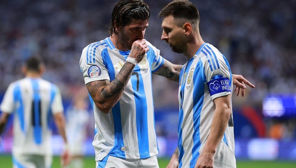 Yeniden buluştular: Rodrigo de Paul ile Messi’nin yanına gitti