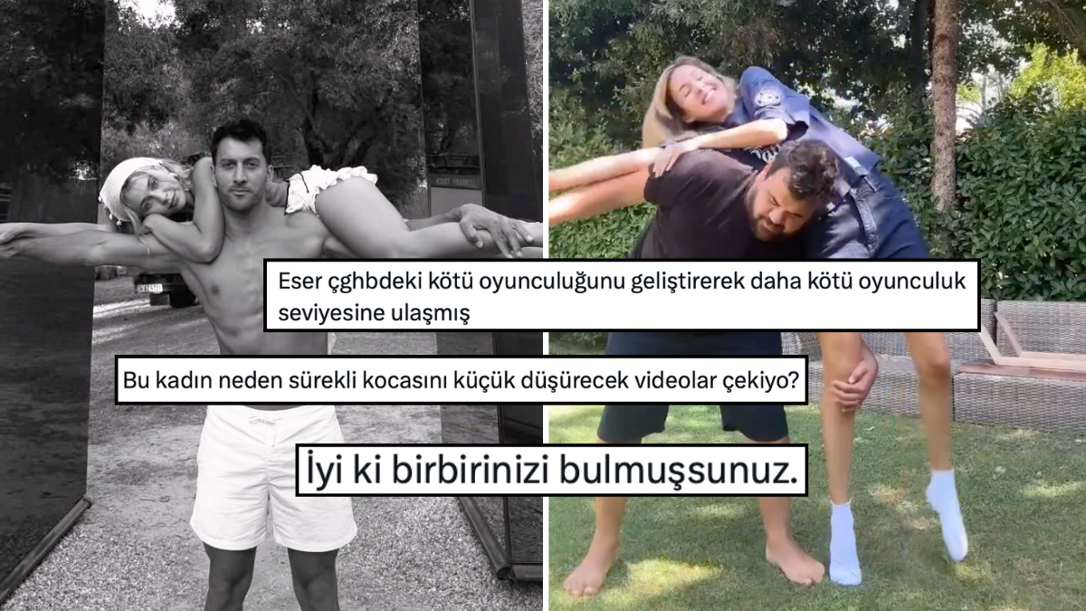 Berfu ve Eser Yenenler'in Denedikleri Çift Akımında Başarısız Olduğu Anlar X'te Alay Konusu Oldu!