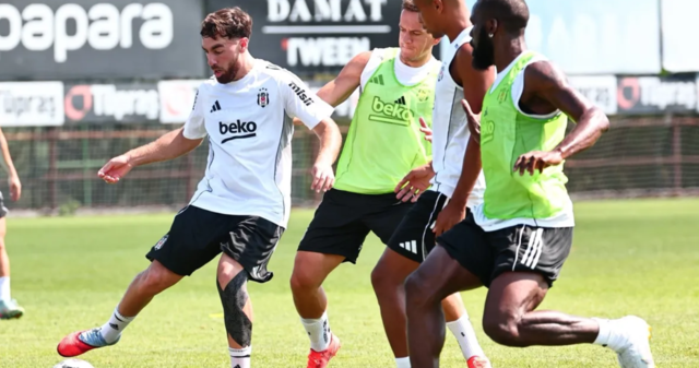 Beşiktaş, St. Patrick maçı hazırlıklarına devam etti