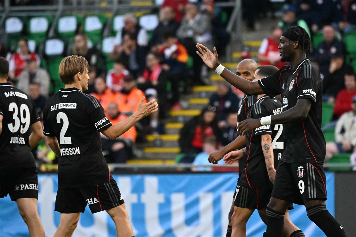 Beşiktaş, St. Patrick’s karşısında rahat kazandı