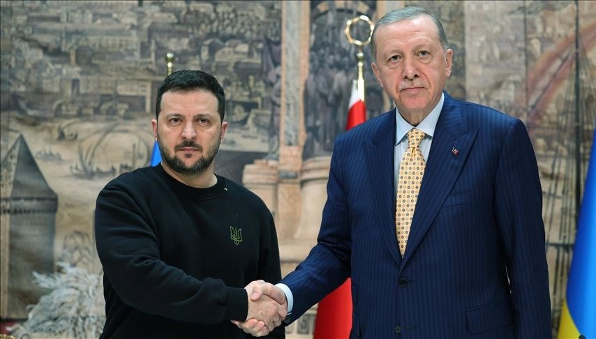 Cumhurbaşkanı Erdoğan, Zelenski ile görüştü
