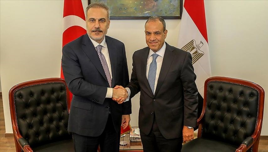 Dışişleri Bakanı Fidan, Mısırlı mevkidaşı Abdulati ile görüştü
