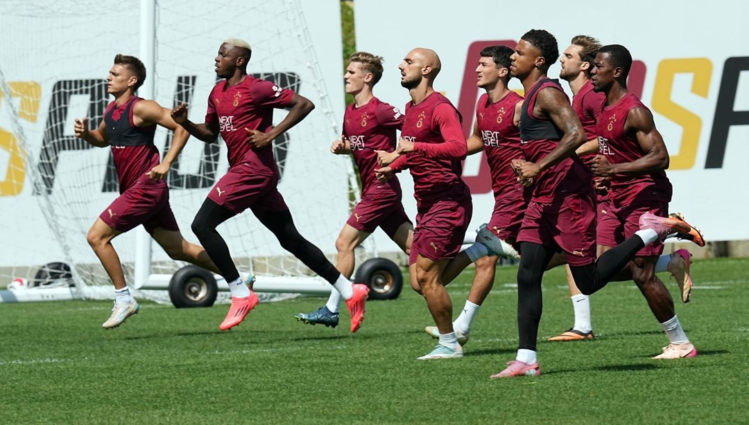 Dün maç bugün idman: Galatasaray ara vermeden başladı